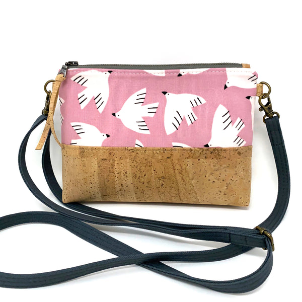 Organic & Cork Mini Crossbody - Glide