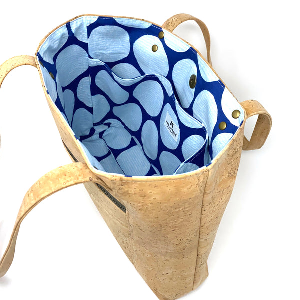 Bucket Handbag Sustainable Cork - Customize Your Lining!