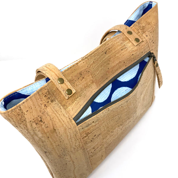 Bucket Handbag Sustainable Cork - Customize Your Lining!