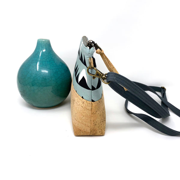 Organic & Cork Mini Crossbody - Afterglow