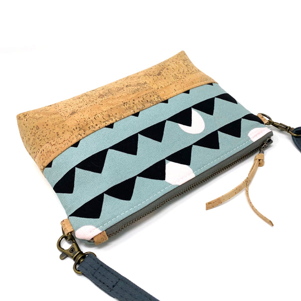 Organic & Cork Mini Crossbody - Afterglow