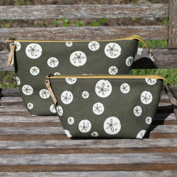 Open Wide Pouch Charley Harper Sand Dollars - 3 Sizes