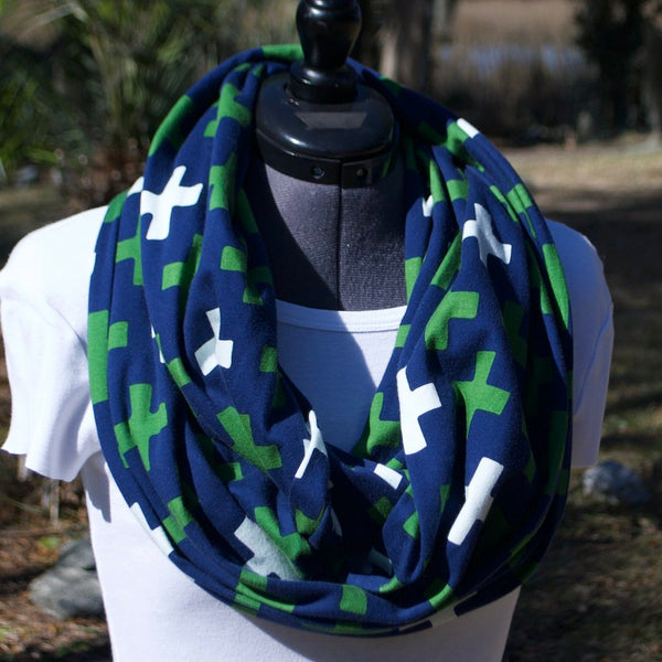 Infinity Scarf Navy Cross