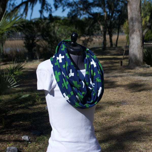 Infinity Scarf Navy Cross