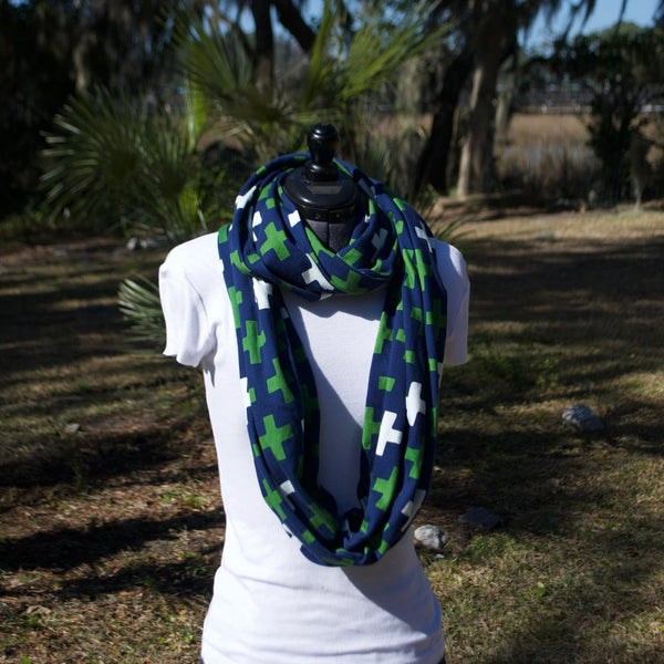 Infinity Scarf Navy Cross