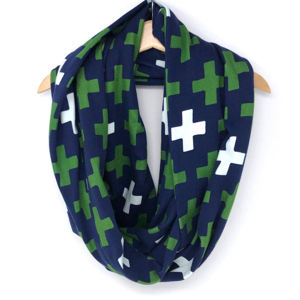 Infinity Scarf Navy Cross