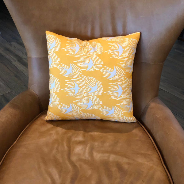 Throw Pillow Cover Gold Whitehaven