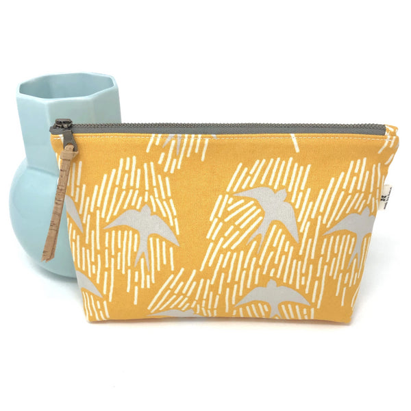 Slim Zip Pouch Gold Whitehaven - 3 Sizes