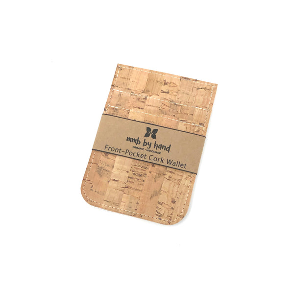 Front Pocket Wallet Sustainable Cork