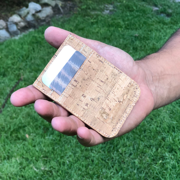 Front Pocket Wallet Sustainable Cork