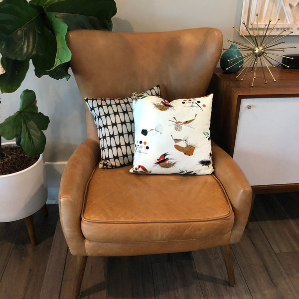 Throw Pillow Cover Charley Harper Bird Architects