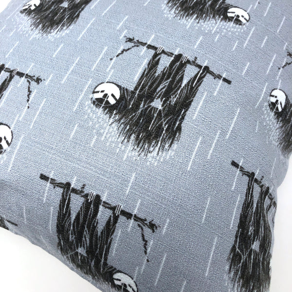 Throw Pillow Cover Charley Harper Barkcloth SLOTHS!