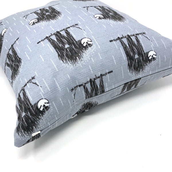 Throw Pillow Cover Charley Harper Barkcloth SLOTHS!