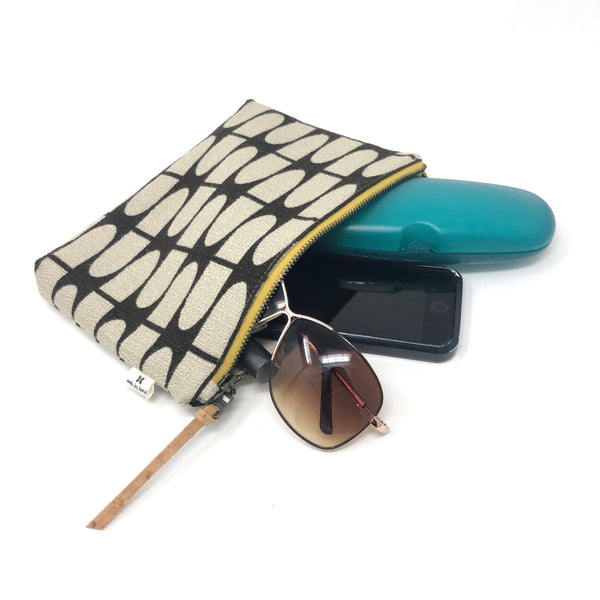 Slim Zip Pouch Brown Half Life - 3 Sizes