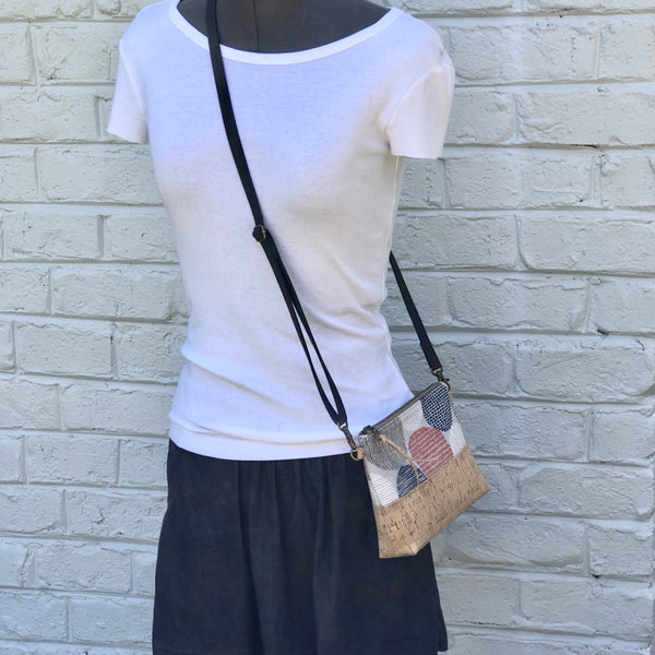 Organic & Cork Mini Crossbody