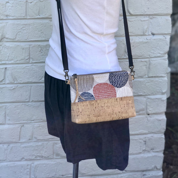 Organic & Cork Mini Crossbody