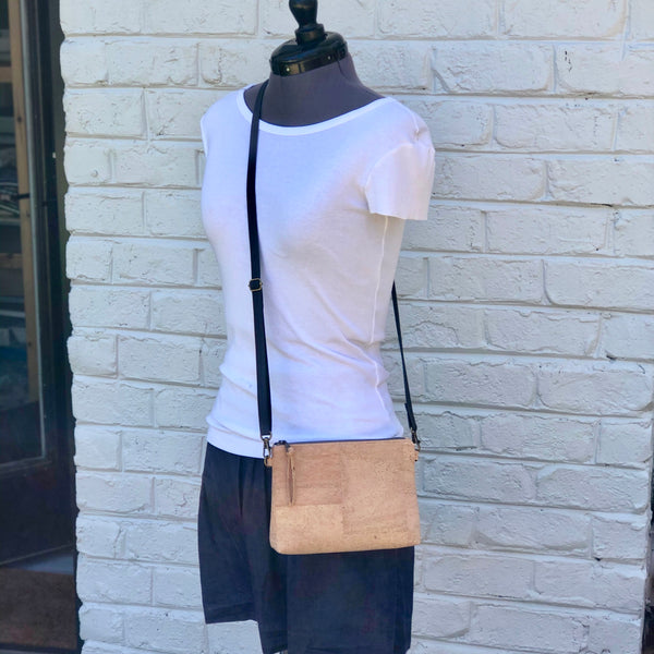 Sustainable Cork Mini Crossbody