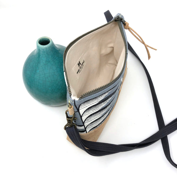 Organic & Cork Mini Crossbody - Charley Harper Prints