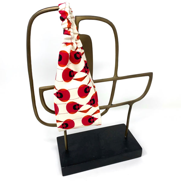 Organic Headband Charley Harper Cardinals