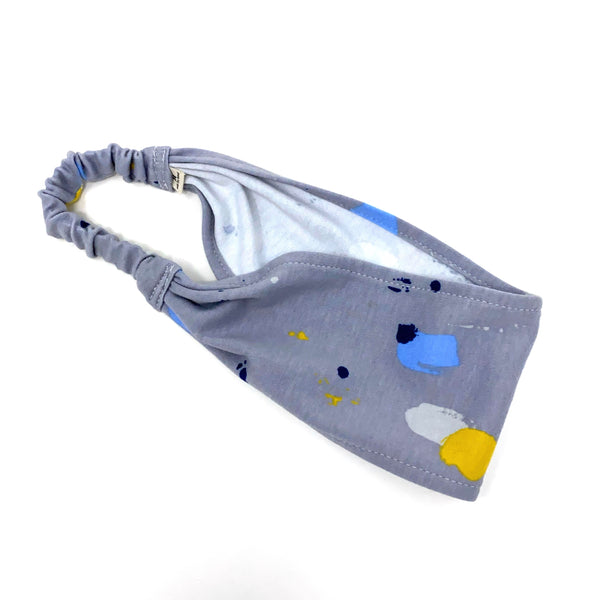 Organic Headband Gray Dabble