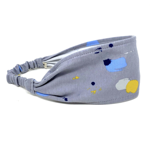 Organic Headband Gray Dabble