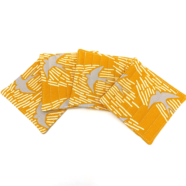 Coasters Set of 4 Gold Whitehaven