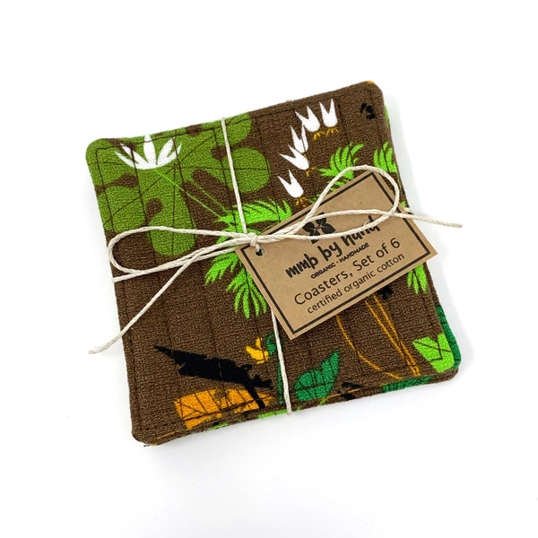 Coasters Set of 4 Charley Harper Spring Wildflowers