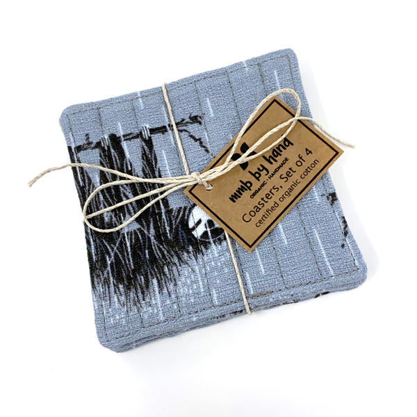 Coasters Set of 4 Charley Harper Mod Sloth