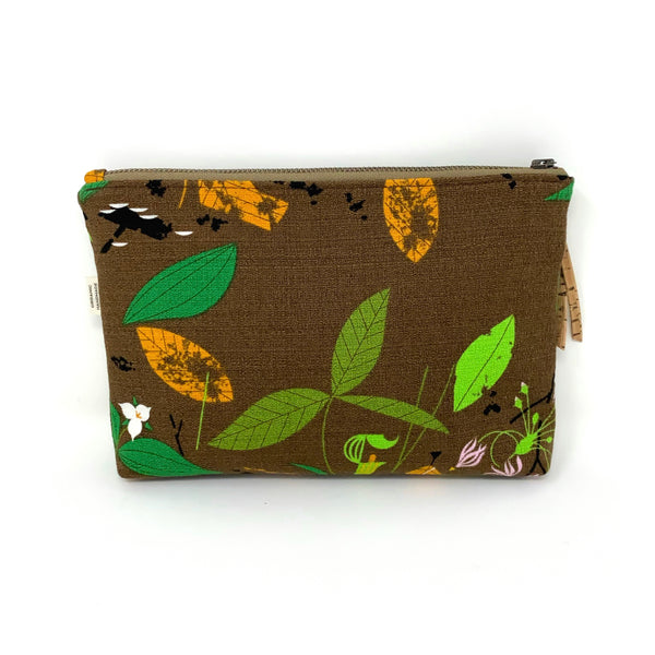 Slim Zip Pouch Charley Harper Spring Wildflowers - 3 Sizes