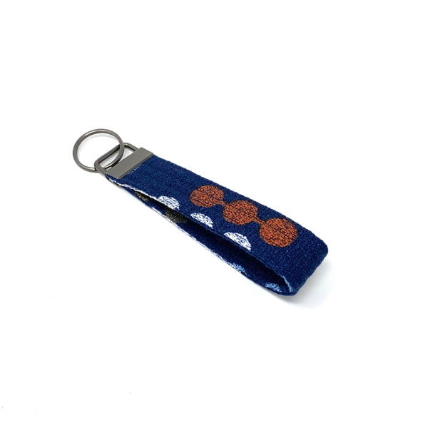 Organic Cotton Key Fobs - Choose Print