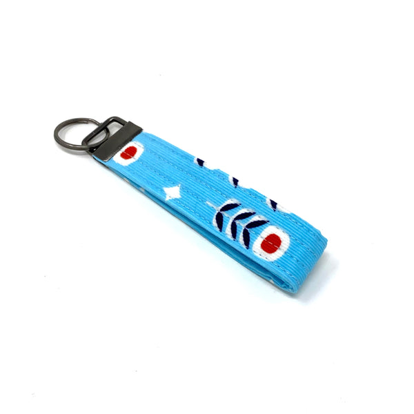 Organic Cotton Key Fobs - Choose Print