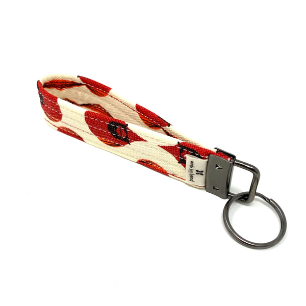 Organic Cotton Key Fobs - Choose Print