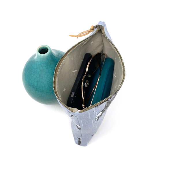Slim Zip Pouch Charley Harper Mod Sloth - 3 Sizes