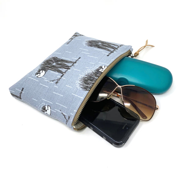 Slim Zip Pouch Charley Harper Mod Sloth - 3 Sizes
