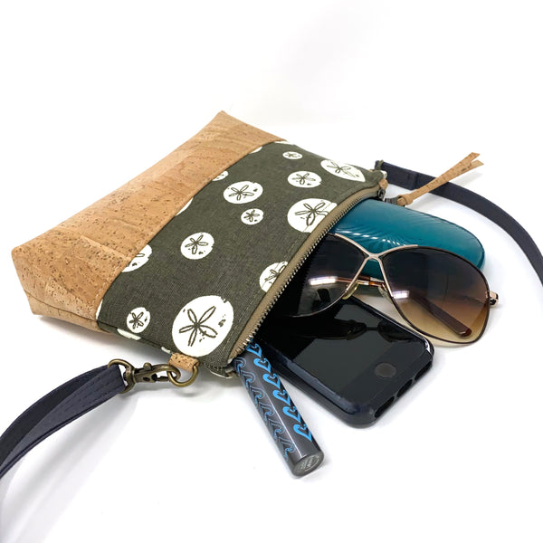 Organic & Cork Mini Crossbody - Charley Harper Prints