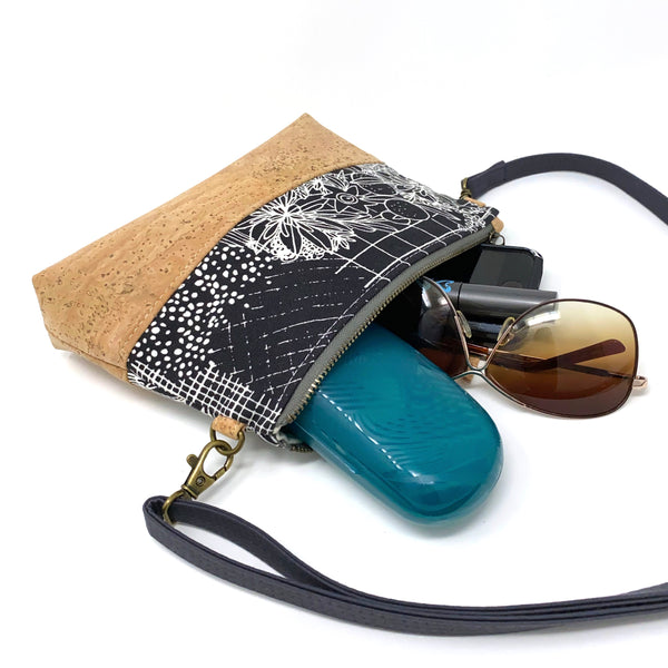 Organic & Cork Mini Crossbody