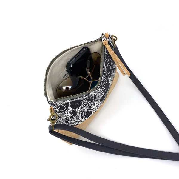 Organic & Cork Mini Crossbody