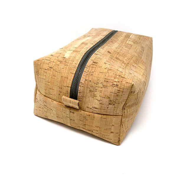 Sustainable Cork Dopp Kit/Toiletry Bag - 3 Sizes