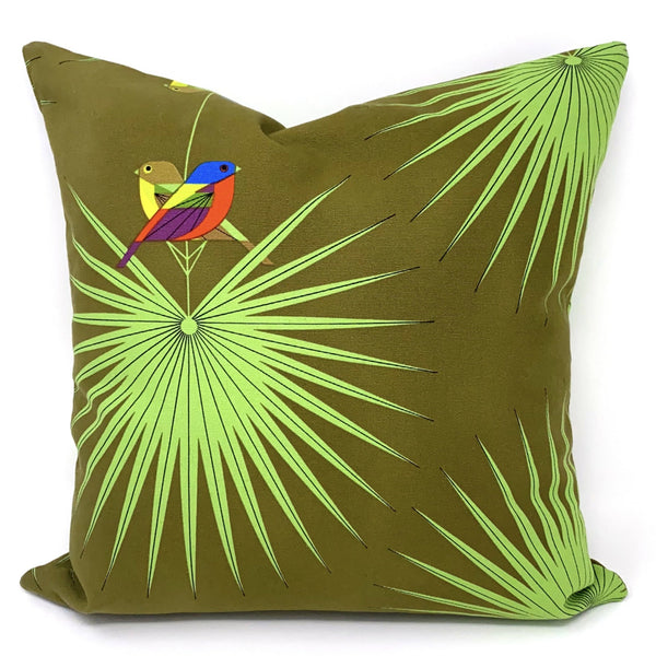 Throw Pillow Cover Charley Harper Flamboyant