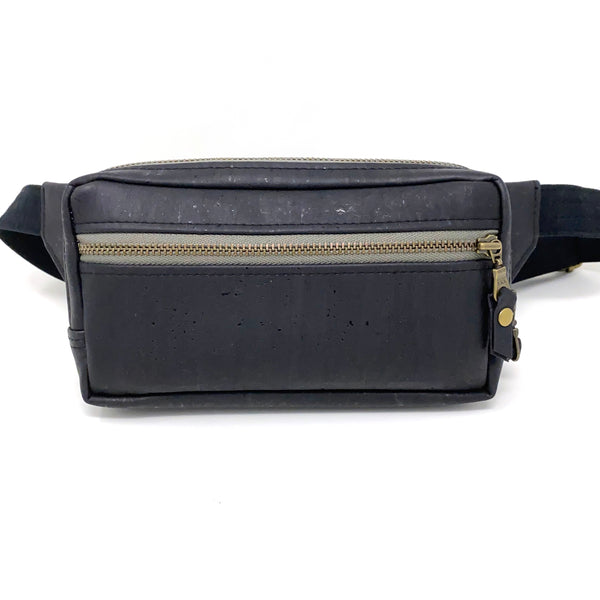 Fanny Pack Sustainable Black Cork