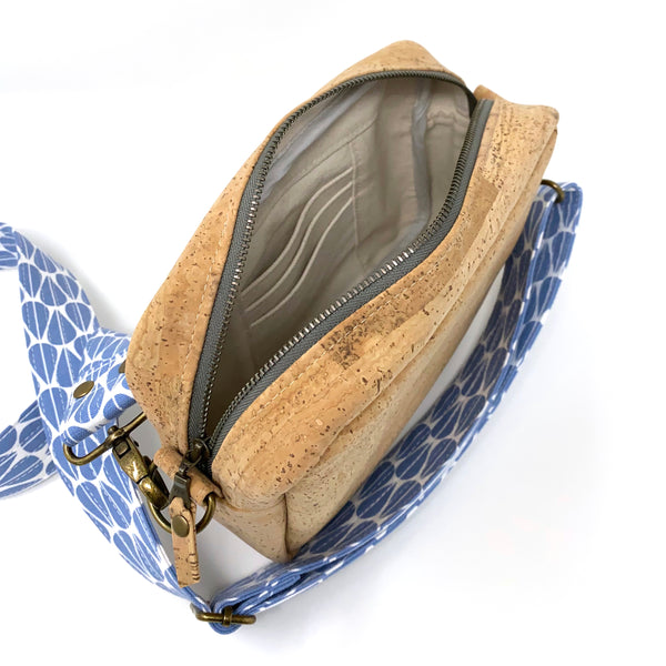 Sustainable Cork Boxy Crossbody - Choose Your Strap