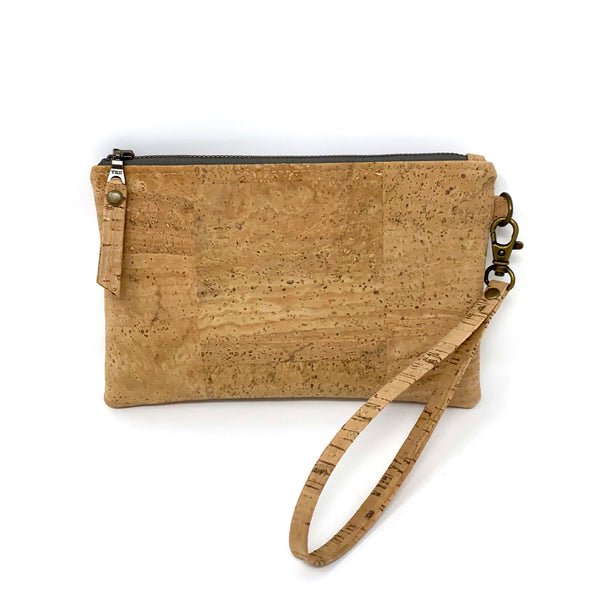 Sustainable Cork Wristlet
