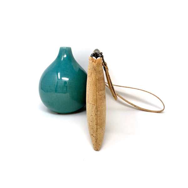 Sustainable Cork Wristlet