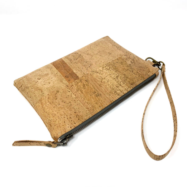 Sustainable Cork Wristlet