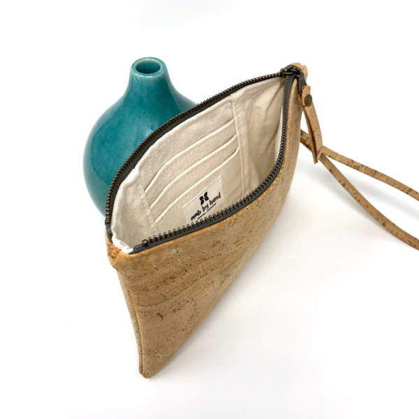 Sustainable Cork Wristlet