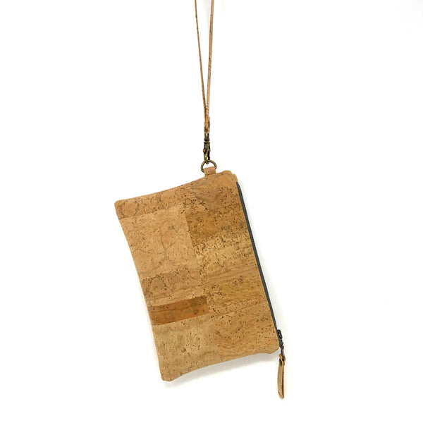 Sustainable Cork Wristlet