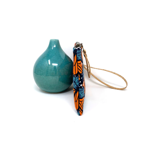 Organic Essential Wristlet/Clutch Charley Harper Monarch Butterflies