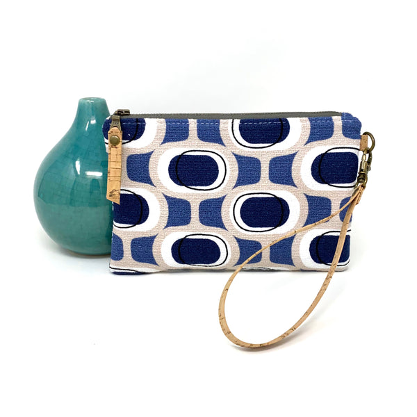 Organic Essential Wristlet/Clutch Orbs Blue