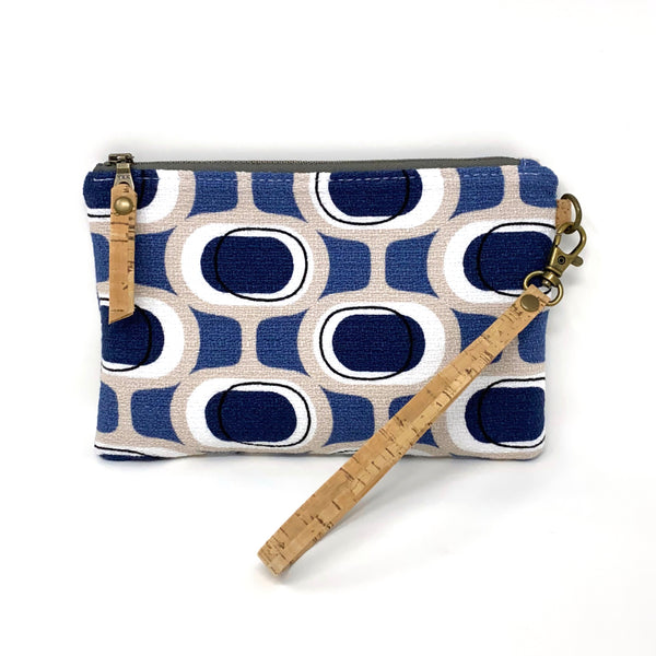 Organic Essential Wristlet/Clutch Orbs Blue
