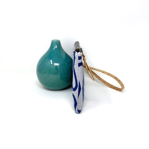 Organic Essential Wristlet/Clutch Blue Loops